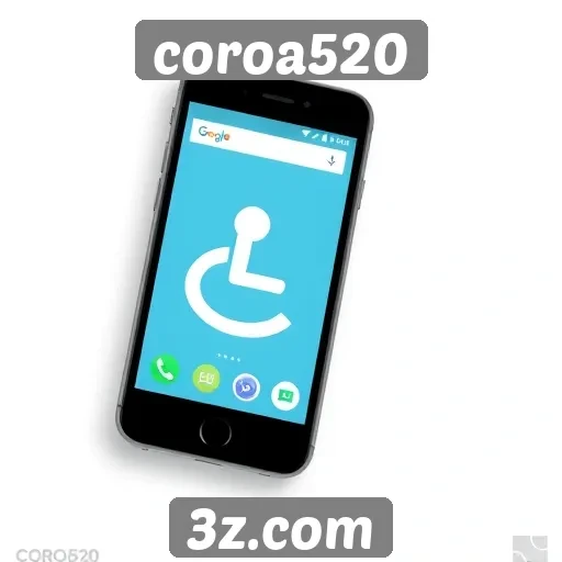 Acessibilidade de coroa520 em dispositivos móveis