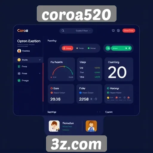 Plataforma Coroa520 se destaca por sua interface amigável